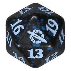 March of the Machine: D20 Die (Blue)